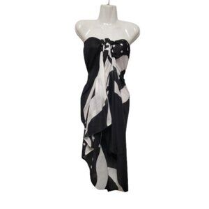 Womens Sarong Pareo Cotton Wrap HandPainted Batik Wrapskirt Beachwear -NEW